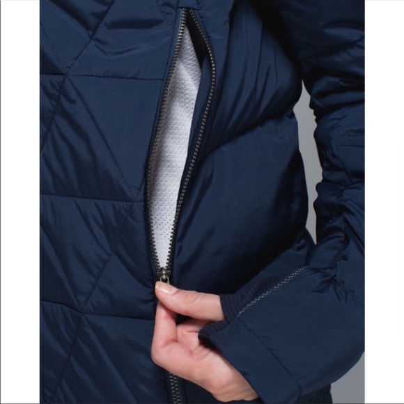 Lululemon Blue Fluffed Up Pullover Jacket - Picture 5 of 15